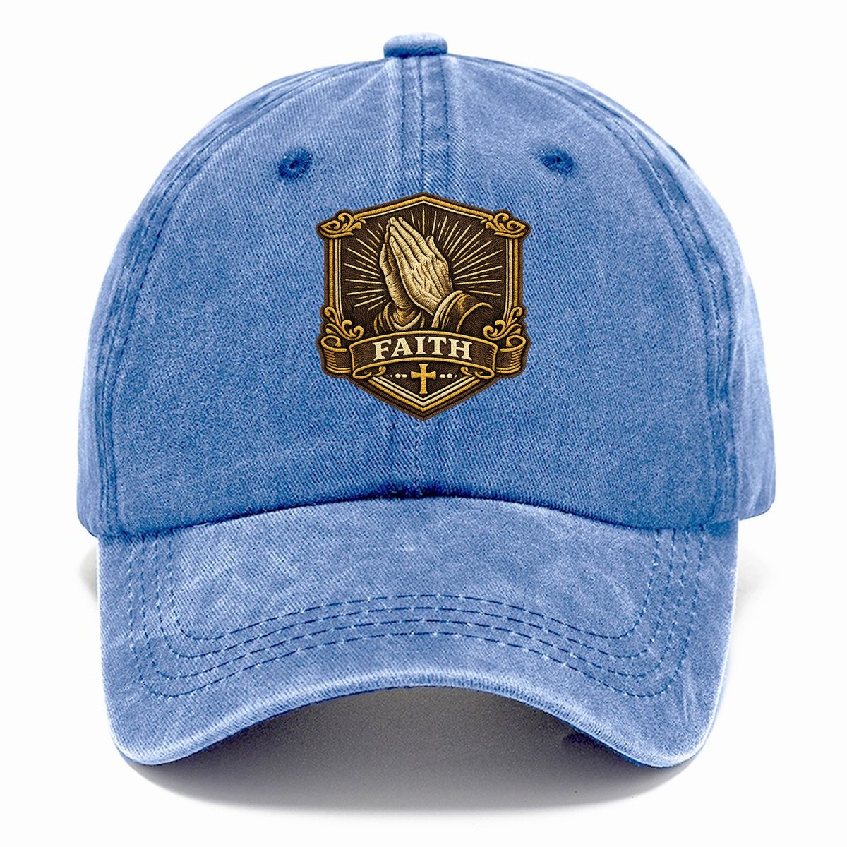 Praying Hands Classic Cap – Summer Sky