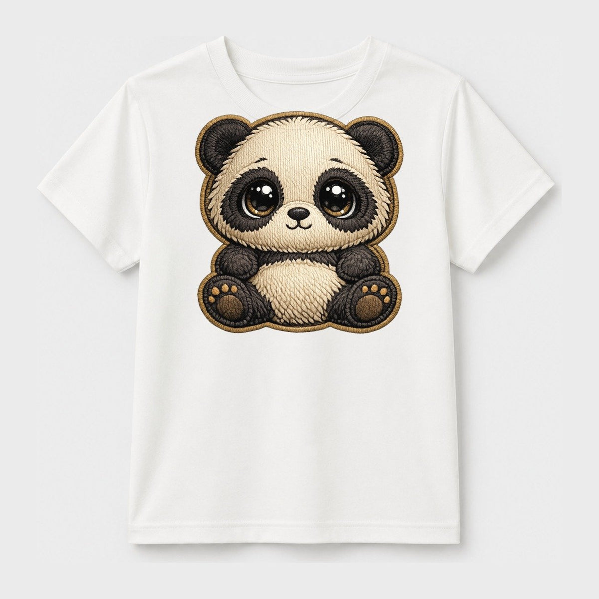 Baby Giant Panda Cub Kids T-Shirt – White