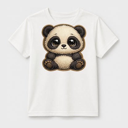 Baby Giant Panda Cub Kids T-Shirt – White