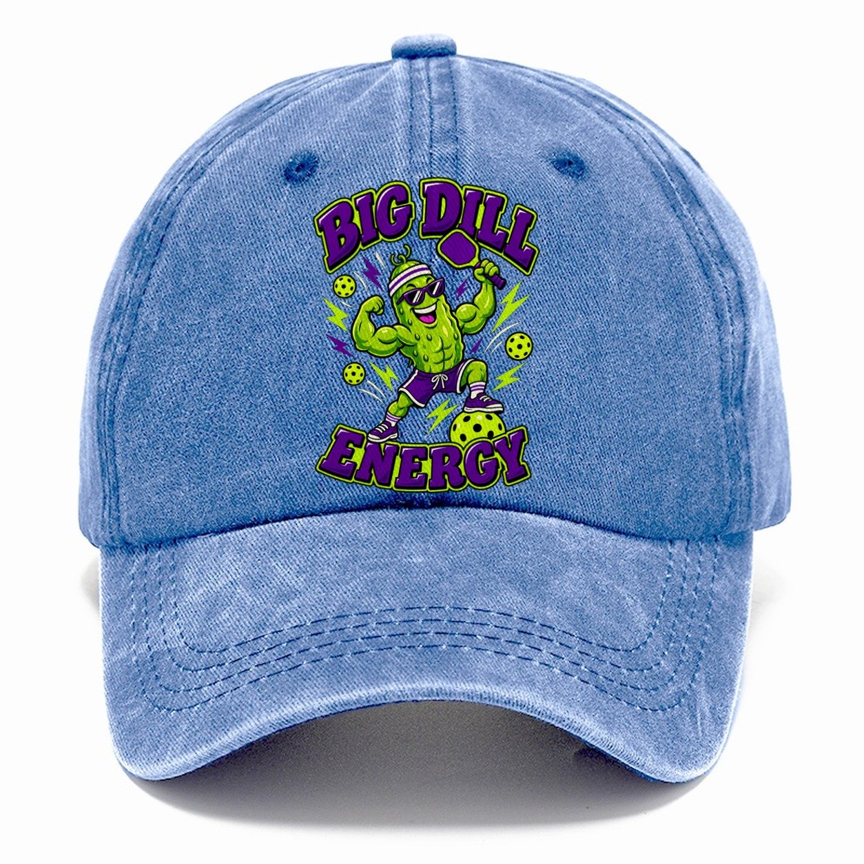 Big Dill Energy Pickleball Life Classic Cap – Summer Sky