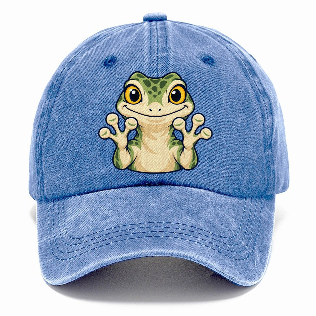 Sticky Toes Gecko Rock Climbing Classic Cap – Summer Sky