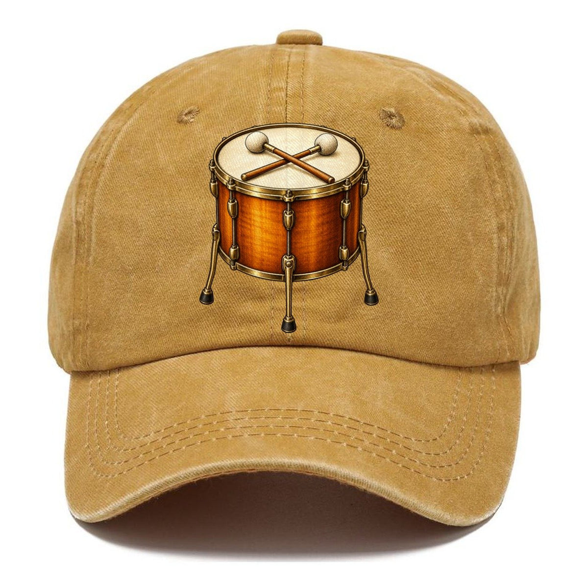 Felt Mallets Over Floor Tom Pastimes Companions Classic Cap – Golden Harvest