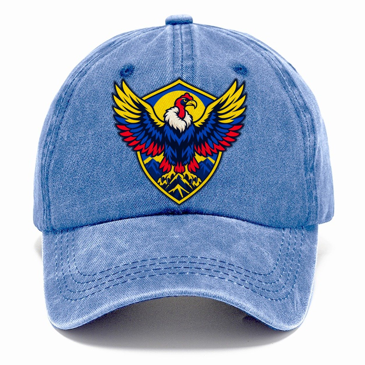 Colombia Minimal Emblem Country Logos Classic Cap – Summer Sky