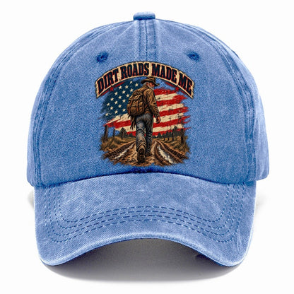 Dirt Roads Made Me Old Man Strong Classic Cap – Summer Sky