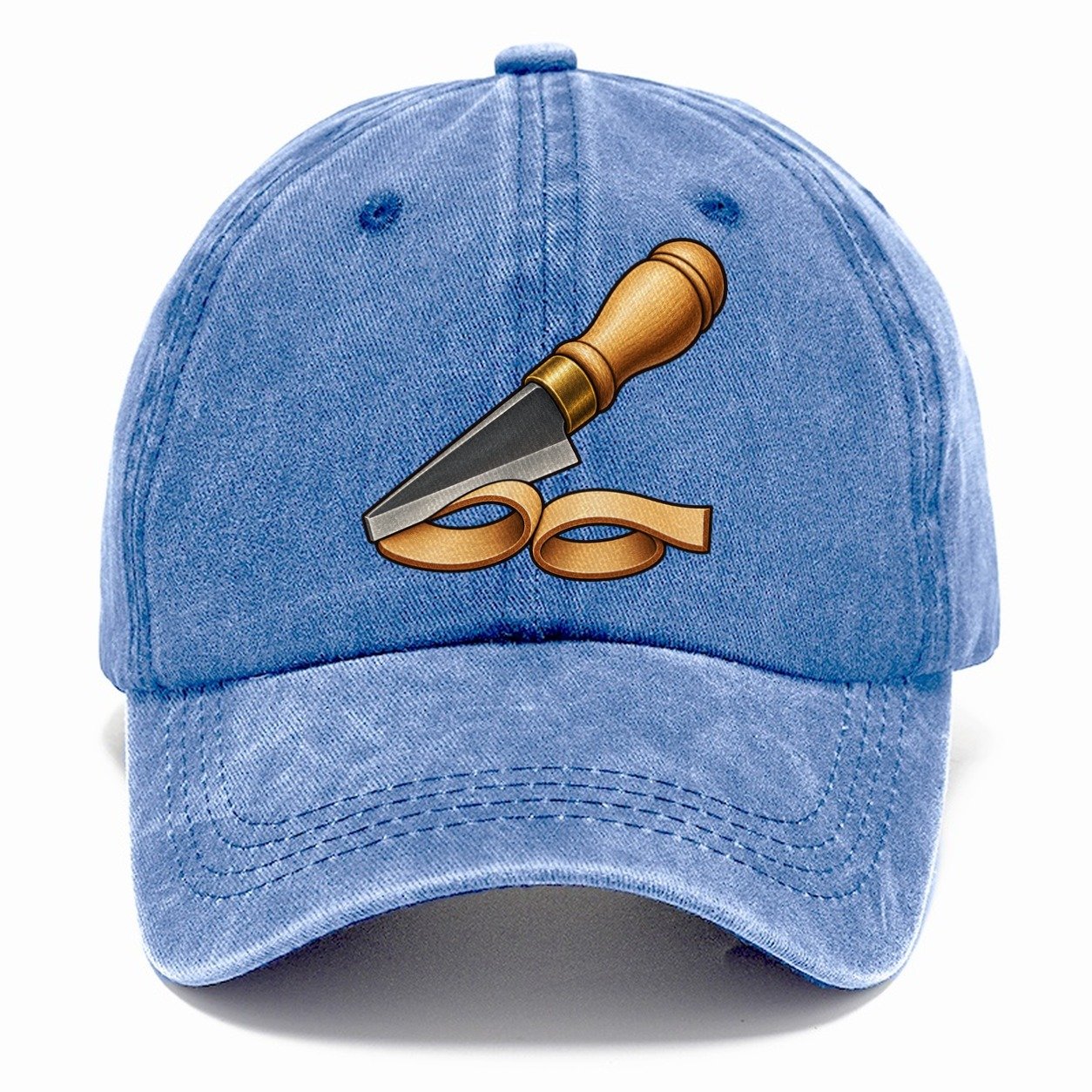 Skiving Knife Curl Leathercraft Classic Cap – Summer Sky