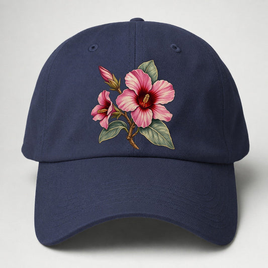 Northern Territory Sturt Desert Rose Australia Cultural Icons Baseball Cap – Twilight Navy