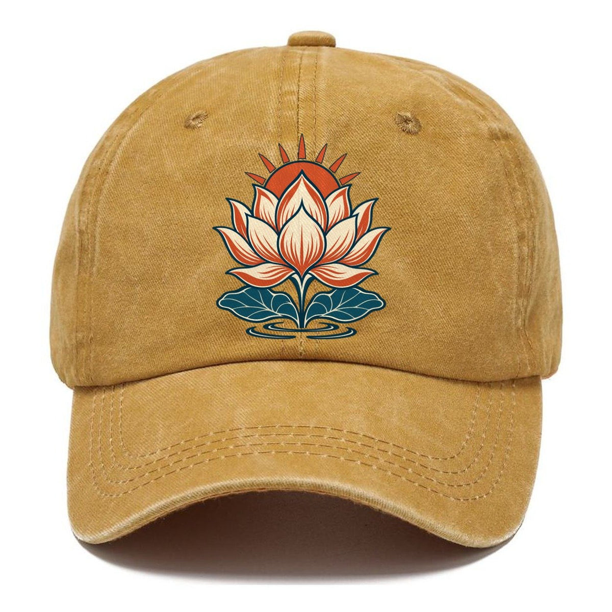 Lotus Dawn Quiet Wards Heritage Classic Cap – Golden Harvest