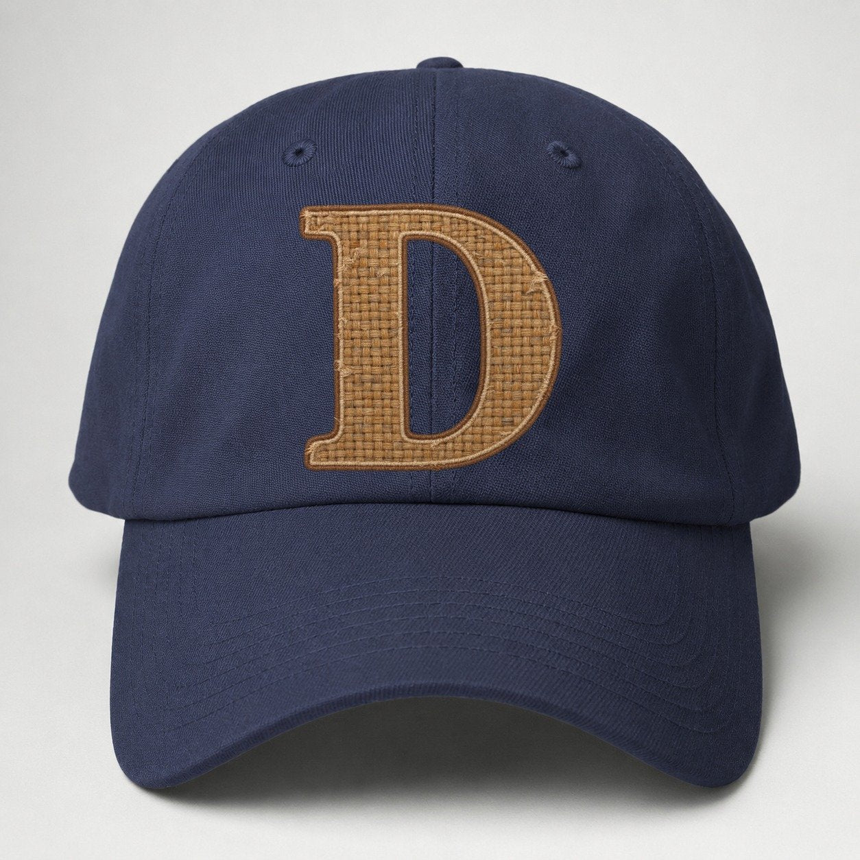 Woven Tweed D Monogram Baseball Cap – Twilight Navy