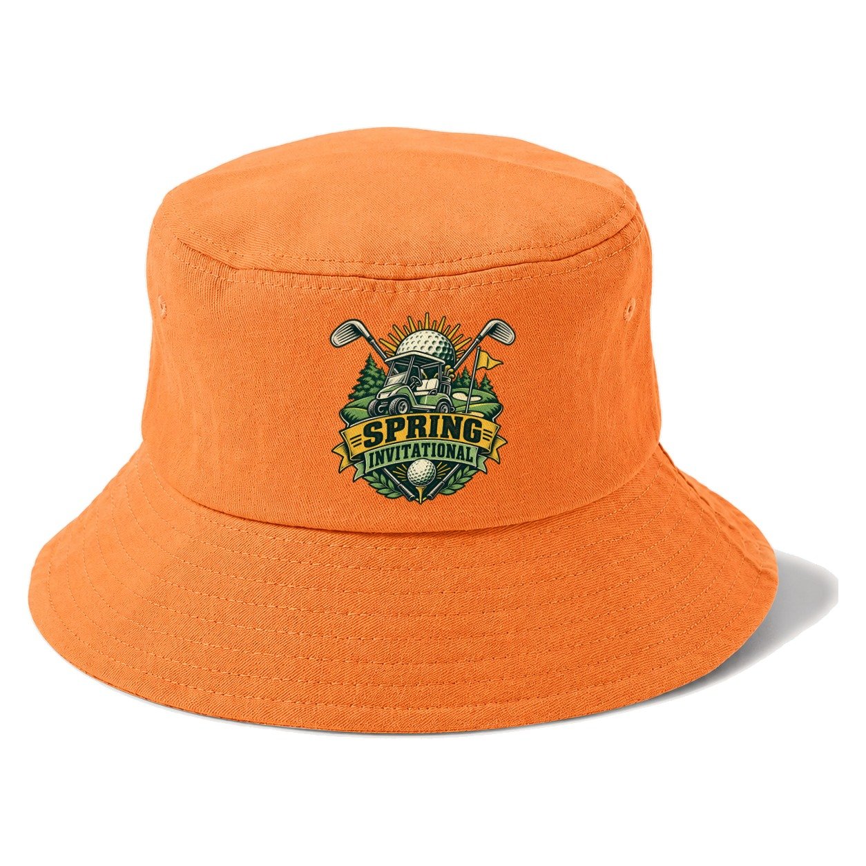 Spring Invitational Golf Life Bucket Hat – Terracotta Clay