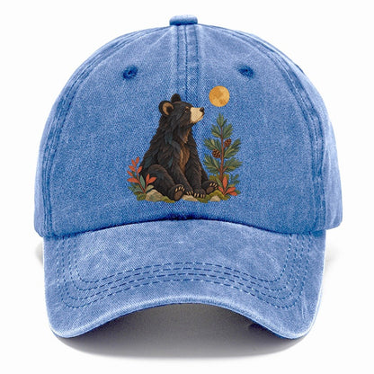 Small Bear Pine Moon Gentle Wild Classic Cap – Summer Sky
