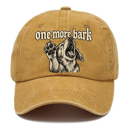 A Dog Head Mid Howl With One Front Paw Raised To The Viewer Bark For Me Classic Cap – Golden Harvest