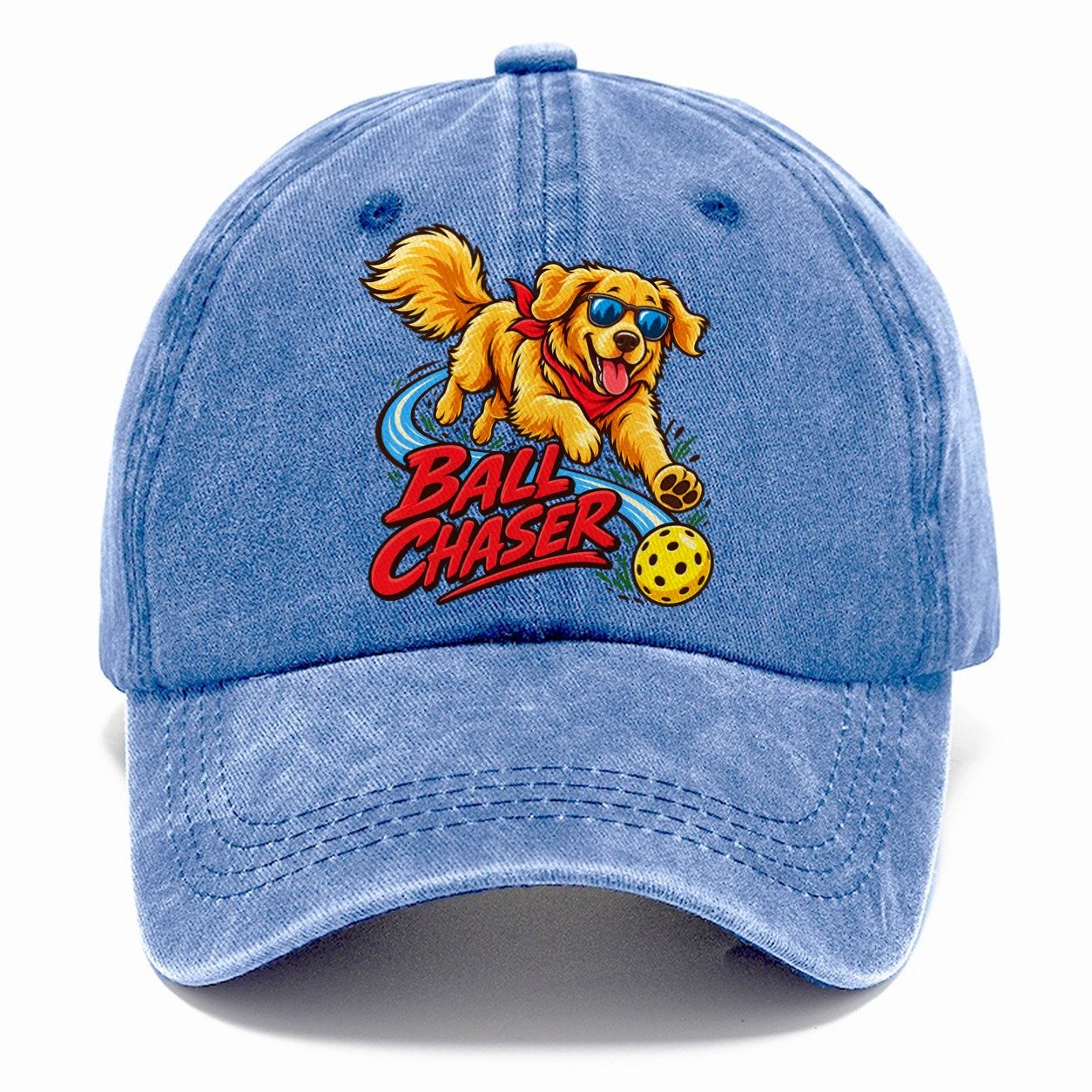 Ball Chaser Pickleball Life Classic Cap – Summer Sky