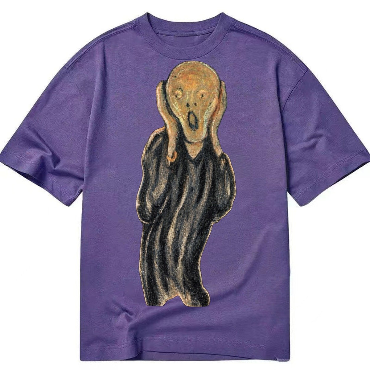 The Scream Classic T-shirt – Purple