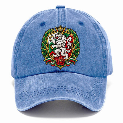 Bulgaria Heraldic Crest Country Logos Classic Cap – Summer Sky
