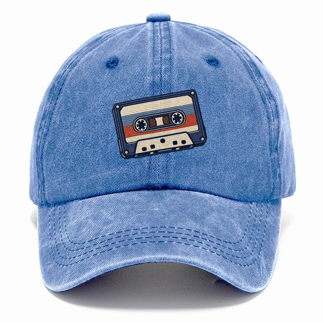 Cassette Tape Tiny Solo Marks Classic Cap – Summer Sky