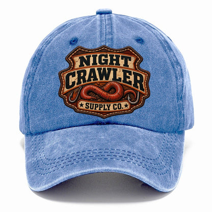 Night Crawler Supply Co Fishing Club Classic Cap – Summer Sky