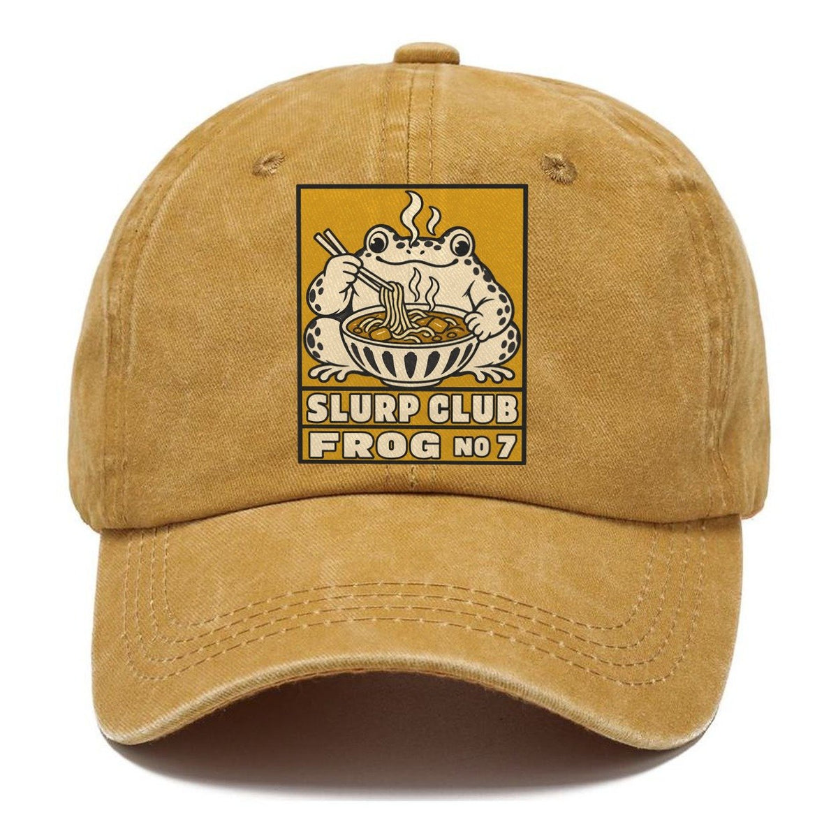 Frog Curry Slurp Club Classic Cap – Golden Harvest