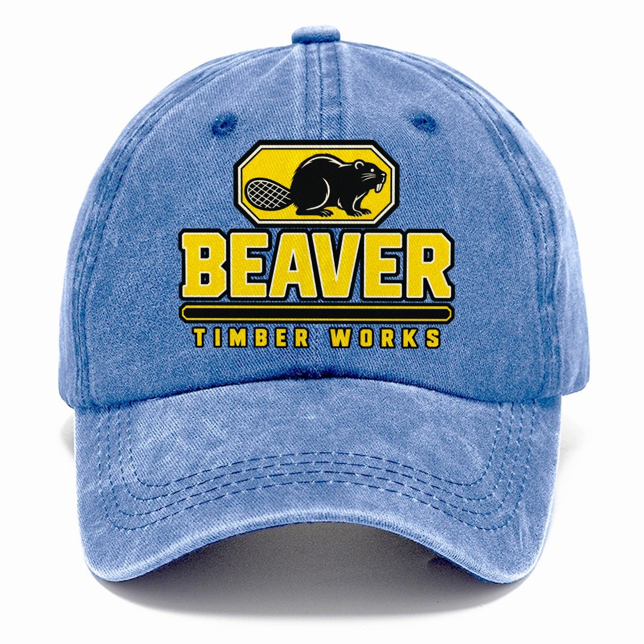 Beaver Timber Works Heavy Duty Classic Cap – Summer Sky