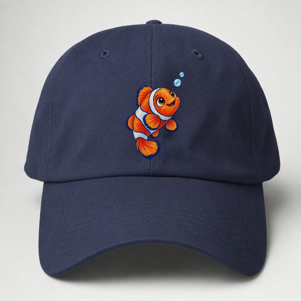 Clownfish Upward Flick Sea Sprite Baseball Cap – Twilight Navy