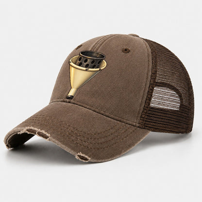 Brewing Funnel And Strainer Brew Day Washed Trucker Hat – Coffee