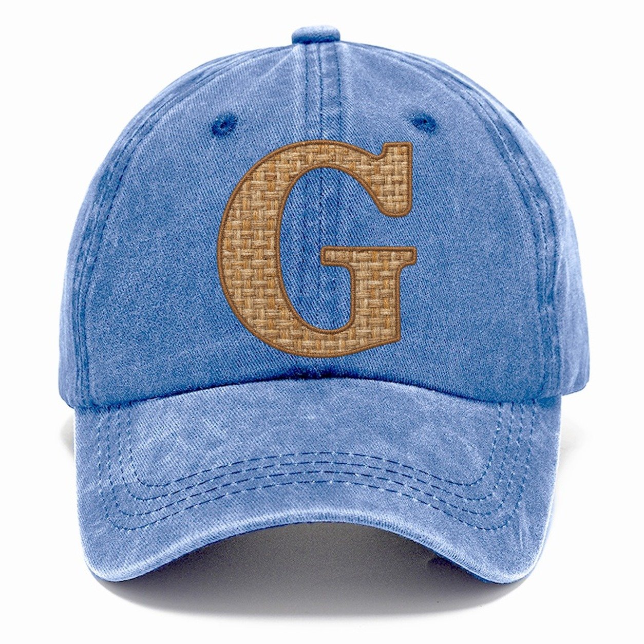 Woven Tweed G Monogram Classic Cap – Summer Sky