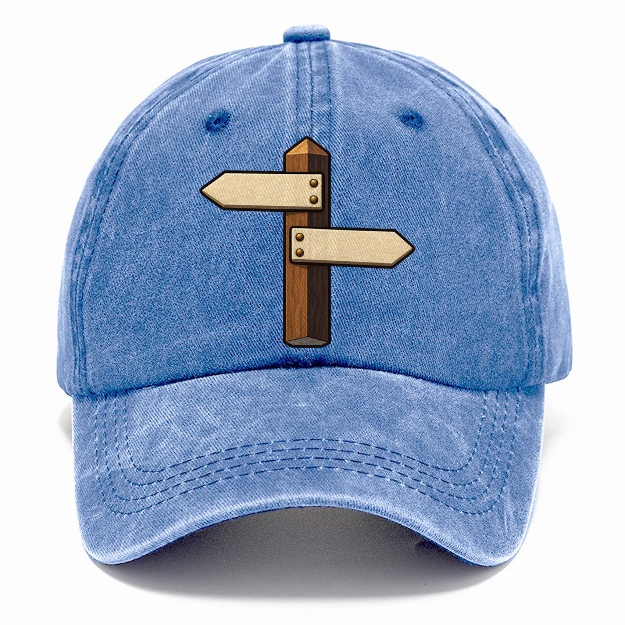 Trail Junction Post Geocaching Classic Cap – Summer Sky