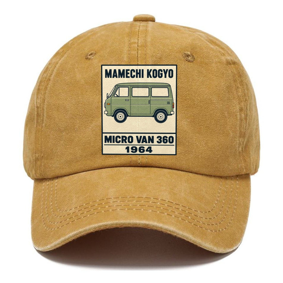 Mamechi Van Showa Speed Plates Classic Cap – Golden Harvest