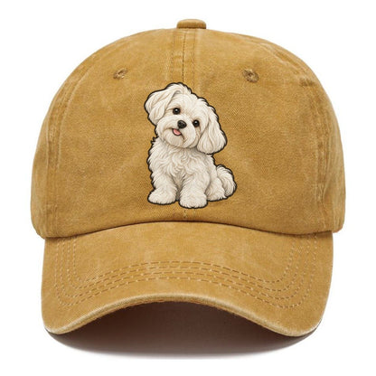 Maltese Head Tilt Fan Favorites Classic Cap – Golden Harvest