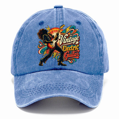 Vintage Electric Guitar Music Instruments Classic Cap – Summer Sky