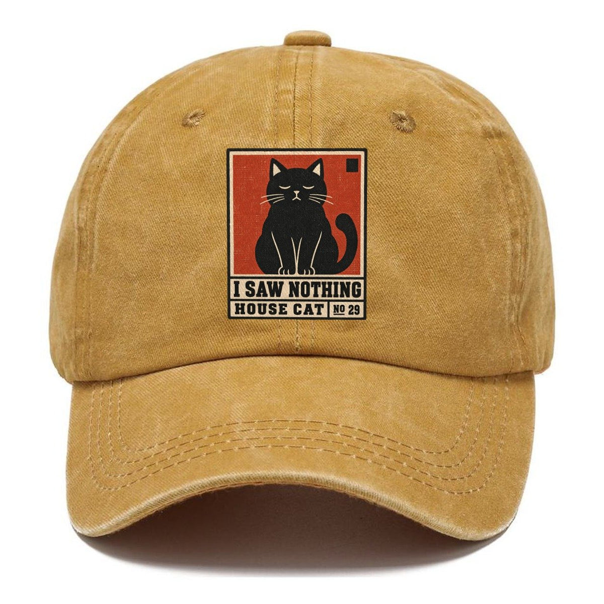 I Saw Nothing Neko Says No Classic Cap – Golden Harvest