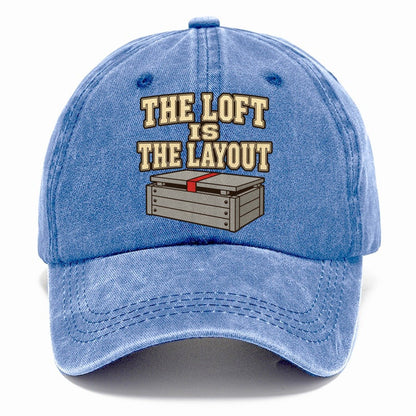 The Loft Is The Layout Model Railways Classic Cap – Summer Sky