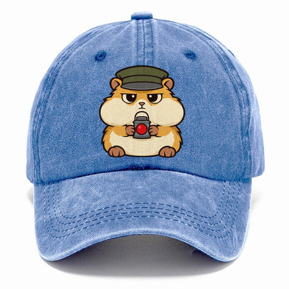 Hamster Station Master Model Railways Classic Cap – Summer Sky