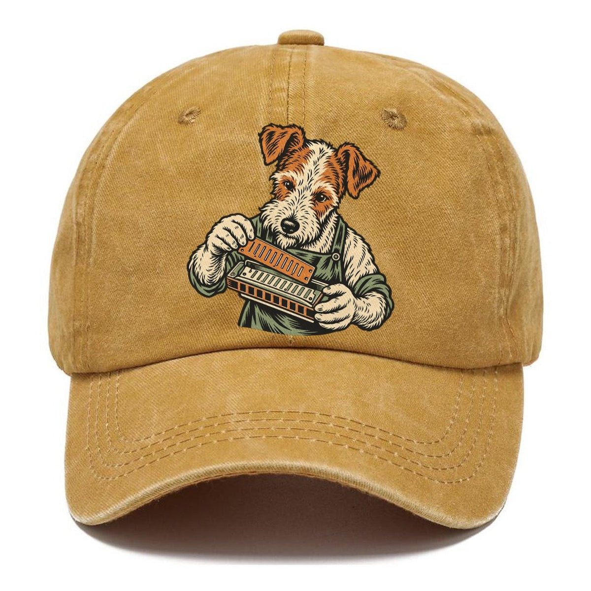 Terrier Harmonica Maker Sundown Familiars Classic Cap – Golden Harvest