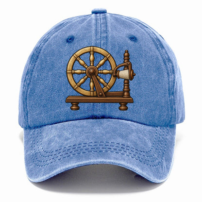 Heritage Spinning Wheel Yarn Crafts Classic Cap – Summer Sky