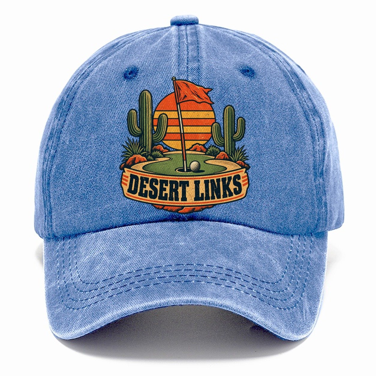 Desert Links Golf Life Classic Cap – Summer Sky