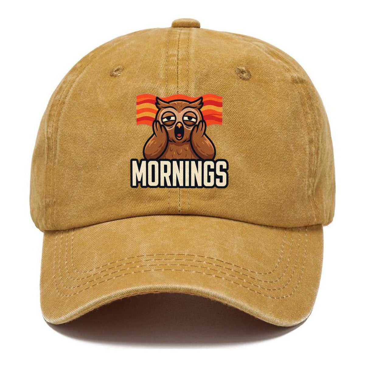 Owl Scream Mornings Scream Classic Cap – Golden Harvest