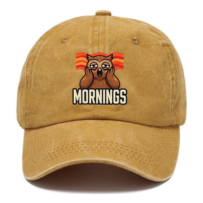 Owl Scream Mornings Scream Classic Cap – Golden Harvest