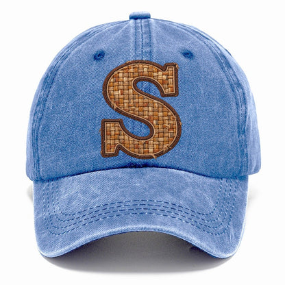 Woven Tweed S Monogram Classic Cap – Summer Sky