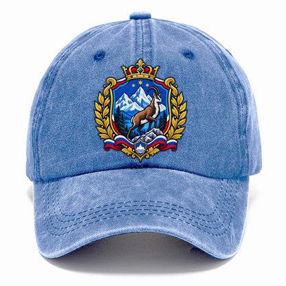 Slovenia Heraldic Crest Country Logos Classic Cap – Summer Sky