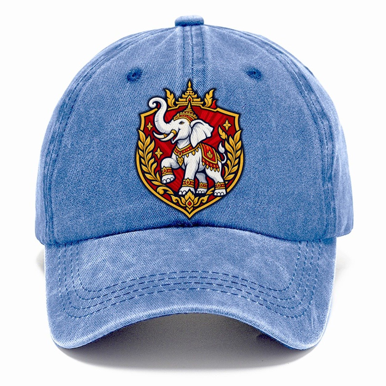 Thailand Heraldic Crest Country Logos Classic Cap – Summer Sky