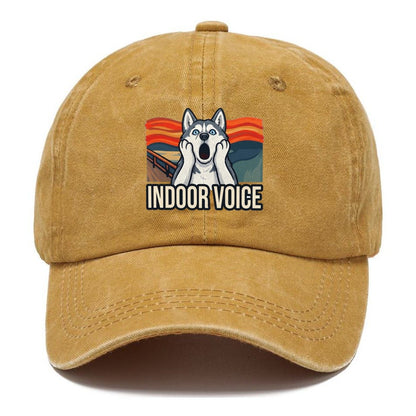 Husky Scream Indoor Voice Scream Classic Cap – Golden Harvest