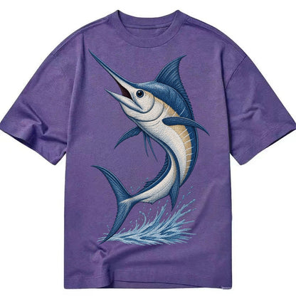 Marlins Majesty Classic T-shirt – Purple