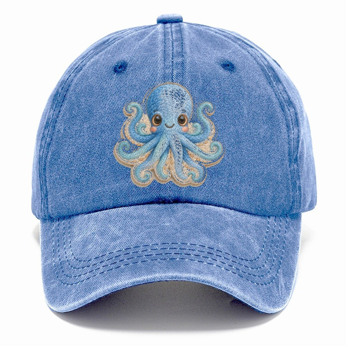 Pufferfish Puff Hello Sea Sprite Classic Cap – Summer Sky