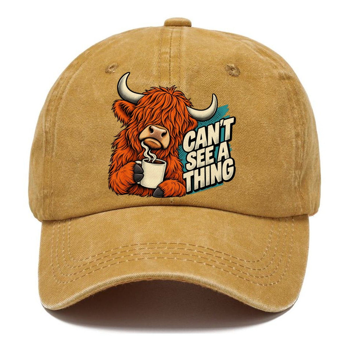 Can't See A Thing Cow Classic Cap – Golden Harvest
