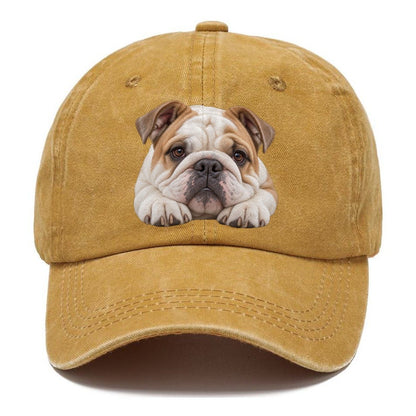 Bulldog Paw Pillow Character Club Classic Cap – Golden Harvest