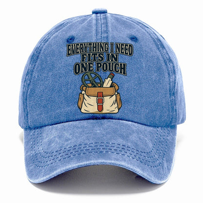 Everything In One Pouch Treasure Hunting Classic Cap – Summer Sky