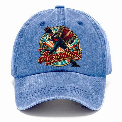 Accordion Crest Music Instruments Classic Cap – Summer Sky