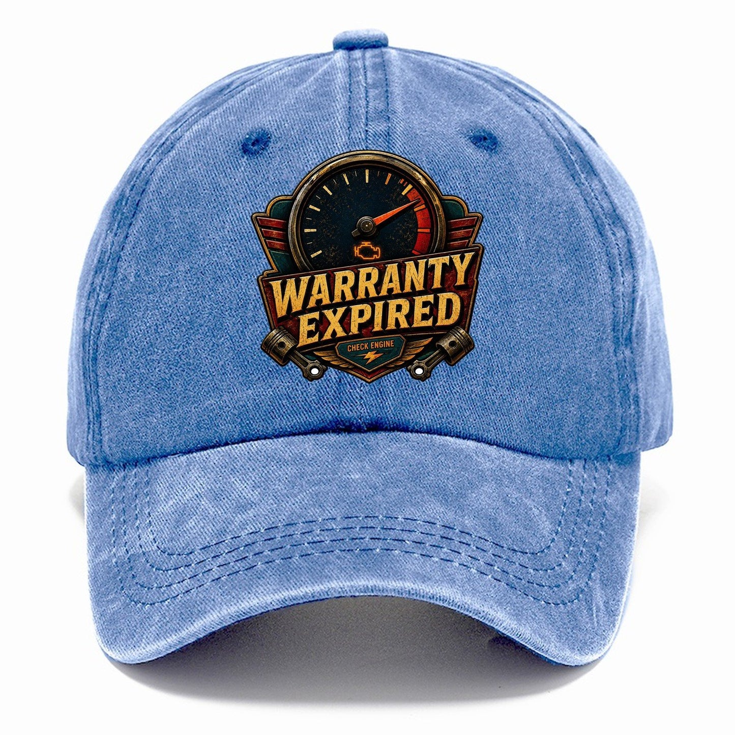 Warranty Expired Check Engine Classic Cap – Summer Sky