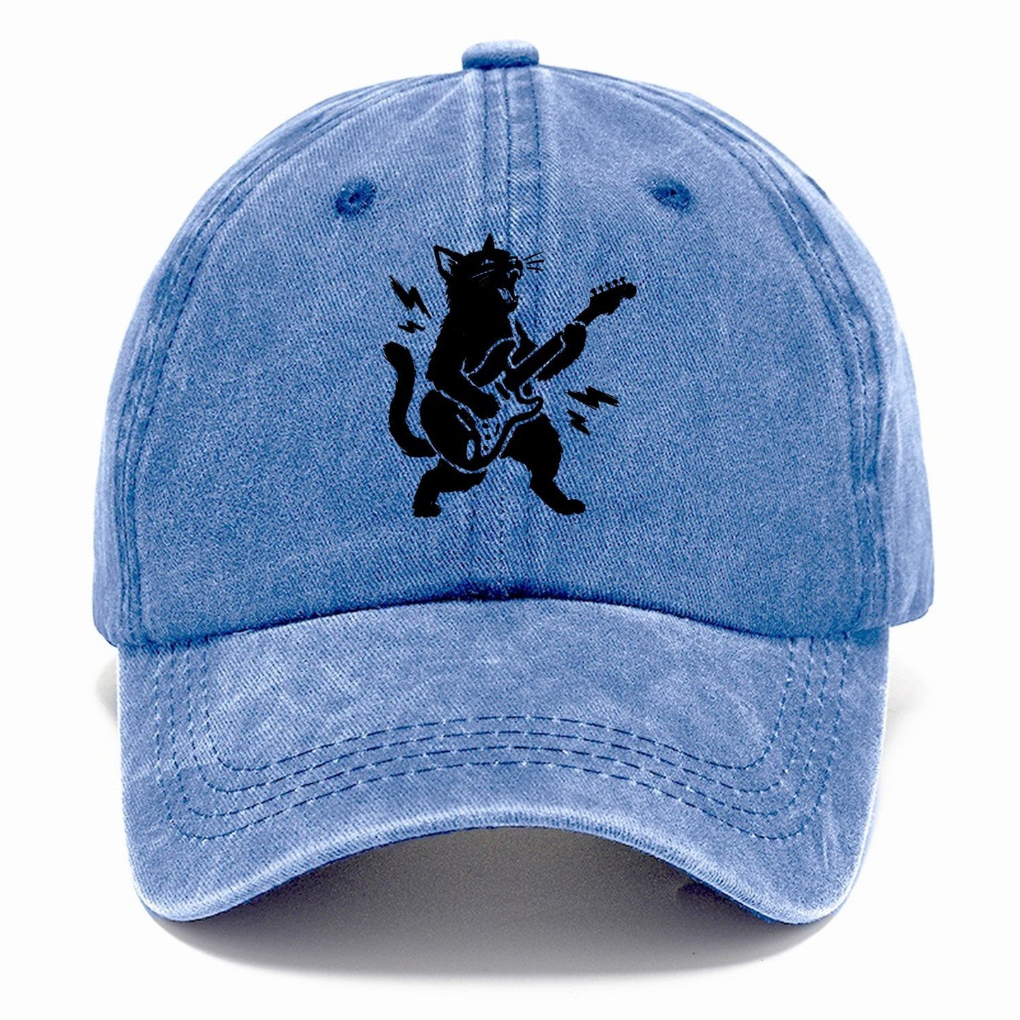 Rock Cat Guitar Classic Cap – Summer Sky
