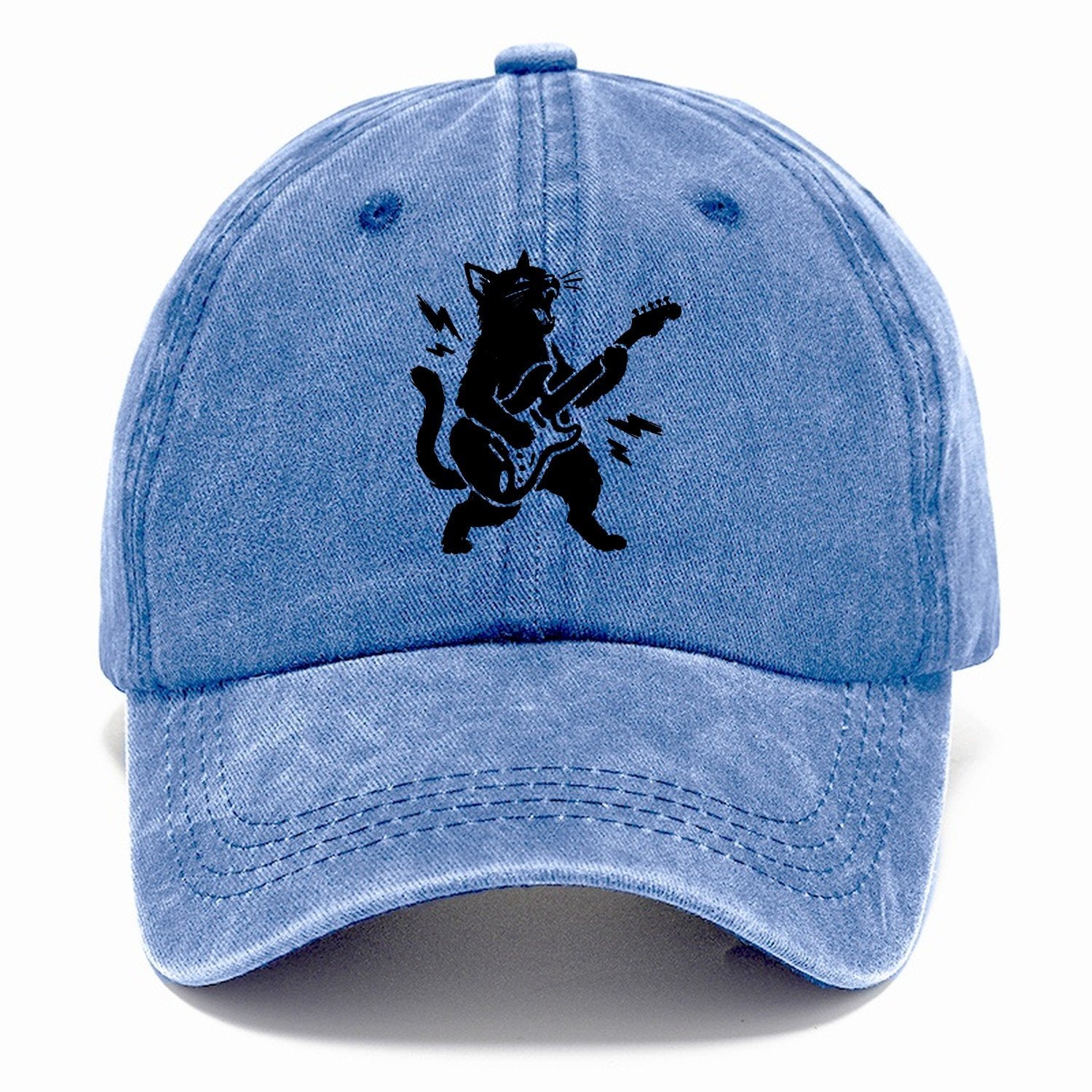 Rock Cat Guitar Classic Cap – Summer Sky